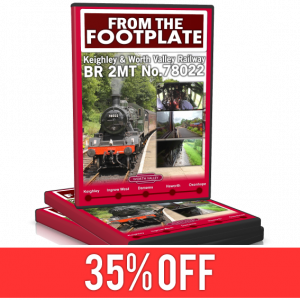 From The Footplate: BR 2MT No.78022 - Keighley & Worth Valley Railway