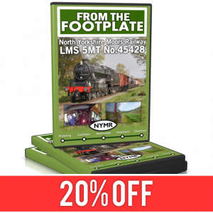 From The Footplate: LMS 5MT No.45428 - Northbound: Pickering to Grosmont