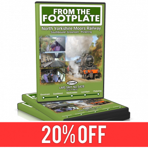 From The Footplate: LMS 5MT No.45428 - Southbound: Grosmont to Pickering with 'The Moorlander'