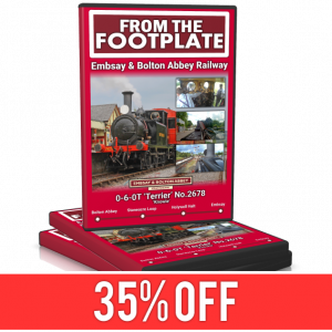 From The Footplate: 0-6-0T 'Terrier' No.2678 'Knowle' - Embsay & Bolton Abbey Railway