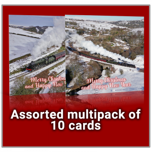 Christmas Cards Multipack - Pack of 10