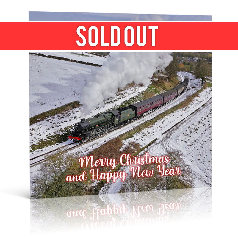 45596 'Bahamas' climbing Oakworth Bank Christmas Card