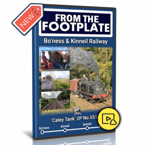 From The Footplate: Caley Tank No.55189 - Bo'ness & Kinneil Railway