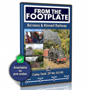 From The Footplate: Caley Tank No.55189 - Bo'ness & Kinneil Railway