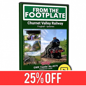 From The Footplate: GWR No.4079 'Pendennis Castle' - Churnet Valley Railway